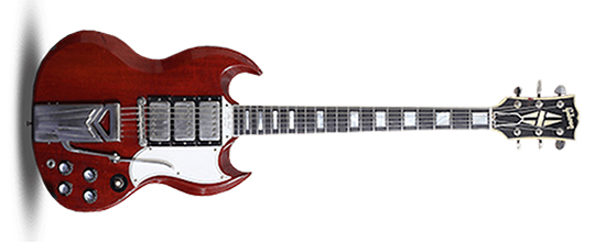 John Frusciante 1961 Gibson SG Les Paul Custom