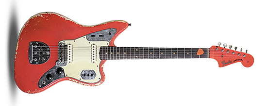 John Frusciante 1962 Fender Jaguar Red