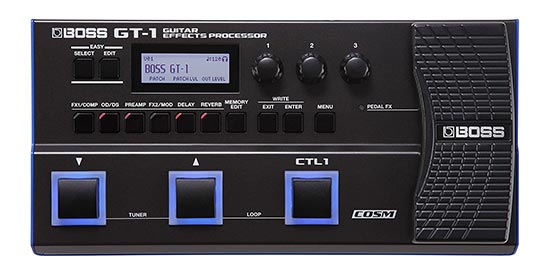 Boss GT1 Multi effect with Audio Interface