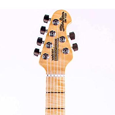 Example of a Earnie Ball Music Man Headstock Shape