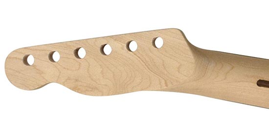 Example of a telecaster style headstock shape