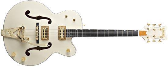 Malcolm Young Gretsch White Falcon Guitar