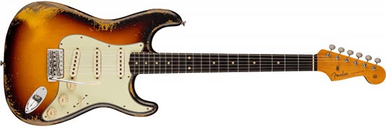Jimi Hendrix 1960s Sunburst Fender Stratocaster