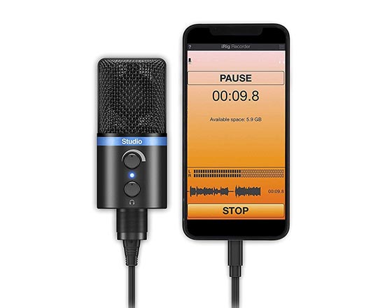 iRig Digital Studio Microphone for iPhone