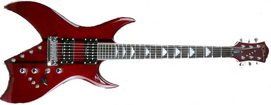 Joe Perry B.C. Rich Bich 10 “Ruby Slipper”