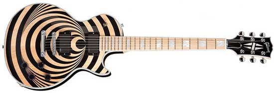 Zakk Wylde 2012 Gibson Les Paul Custom, aka "Maple Vertigo"