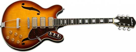 Dan Auerbach Harmony H78 Semi-Hollow Guitar