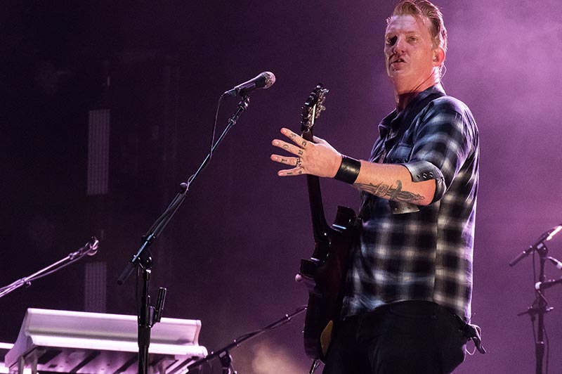 Josh Homme Playing Guitar Live