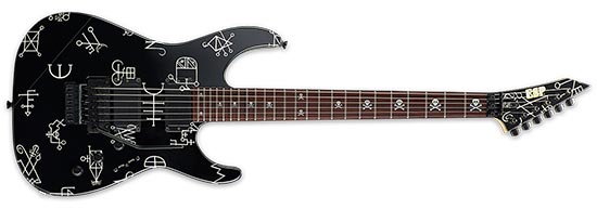 Kirk Hammett ESP Demonology