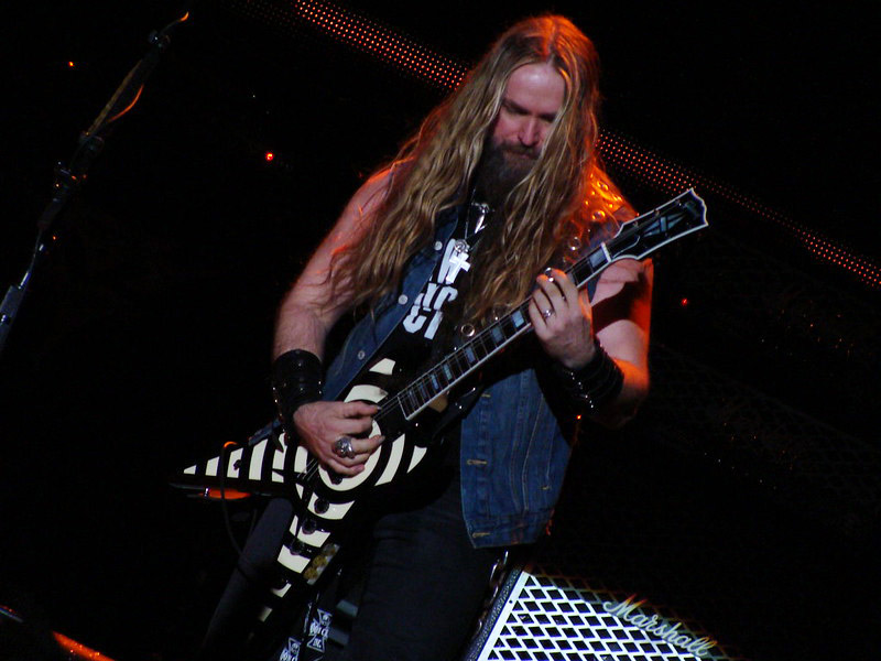 Zakk Wylde Playing Guitar