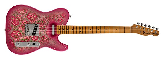 Brad paisley discount pink telecaster