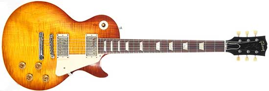 Billy Gibbons Gibson Les Paul Standard "Pearly Gates" Reissue