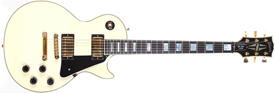 Lindsey Buckingham Gibson Les Paul Custom White