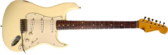 Nash Stratocaster Cream White