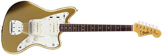 Golden Fender Jazzmaster 