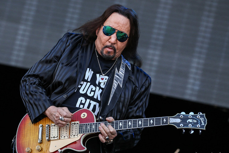 Ace Frehley Playing Guitar