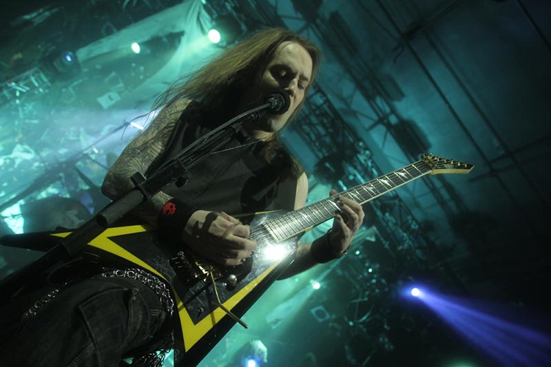 Alexi Laiho Playing Guitar