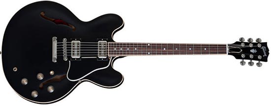 Chris Cornell Satin Black Gibson ES-335