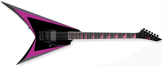 ESP LTD Alexi-600 Sawtooth ‘Pinky’