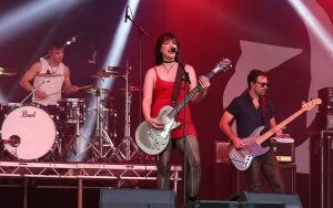 Female Metal Singer Lzzy Hale Performing Live