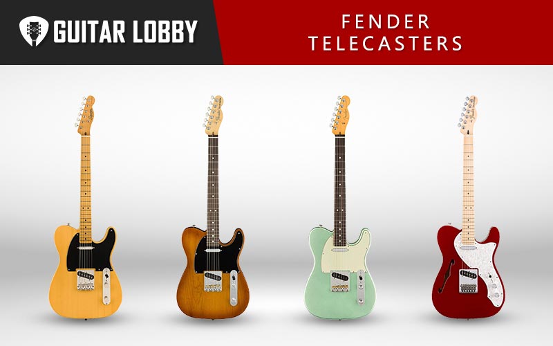 Fender Telecaster Guitars Featured Image