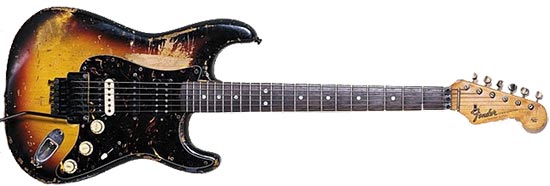 Mick mars clearance fender stratocaster