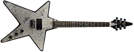 Paul Stanley Steve Carr Star Guitar