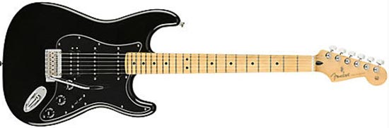 Steve Hackett Fender Stratocaster Black