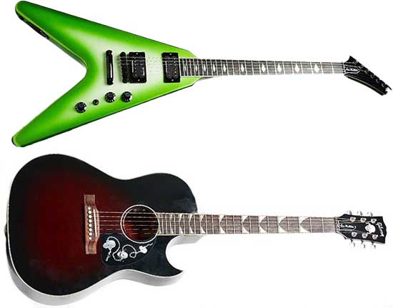 Dave Mustaine Gibson Collaboration Guitars