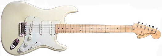 Fender White Stratocaster