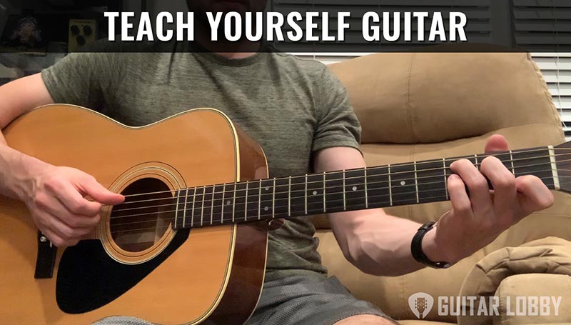 How to Teach Yourself Guitar Featured Image