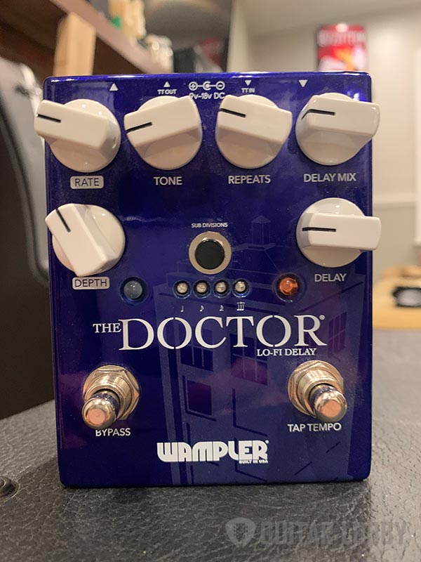 Example of a delay pedal by Wampler