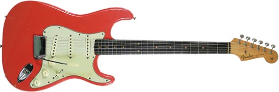 1961 Fender Stratocaster Red