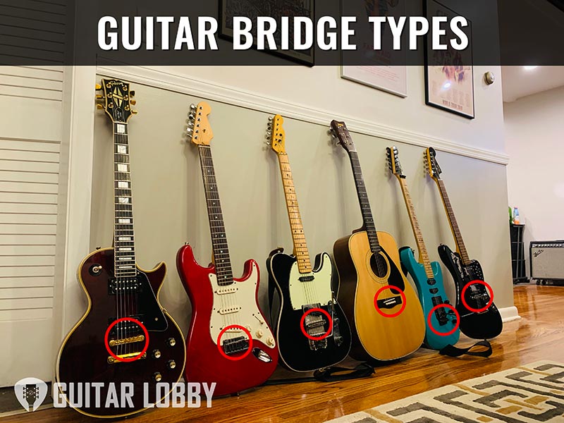 Guitar Bridge Types Featured Image