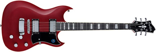 Pat Smear Signature Hagstrom Red