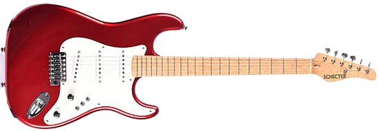 Schecter Dream Machine Stratocaster Red