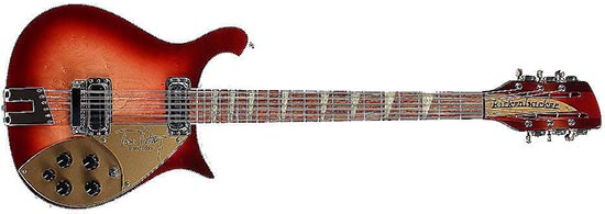 Tom Petty Rickenbacker 660/12TP Fireglo