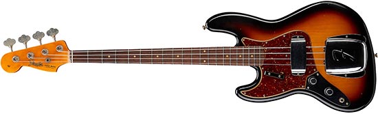 1966 Fender Jazz Bass Left Handed