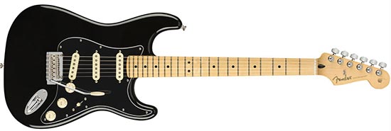 Alex Turner Black Fender Stratocaster