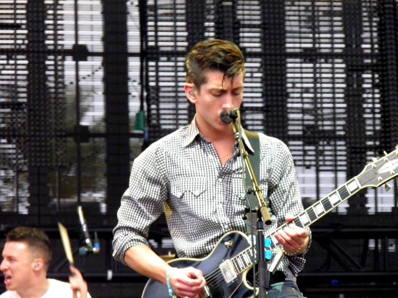 Alex Turner Playing Guitar