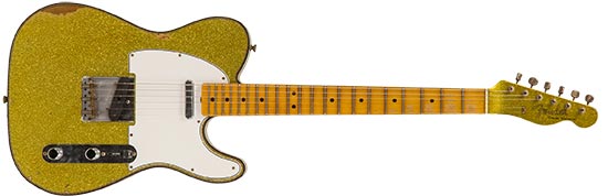 Fender Custom Shop Gold Sparkle Telecaster