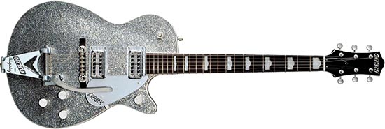 Gretsch Silver Sparkle Duo Jet