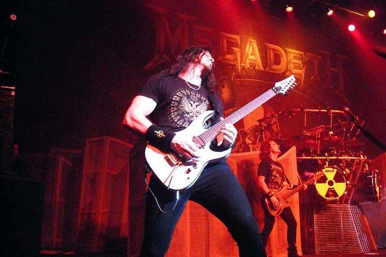 One of the Best 80s Metal Bands Megadeath Performing Live