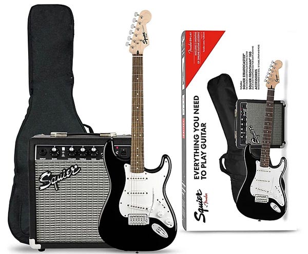 Squier Stratocaster Package