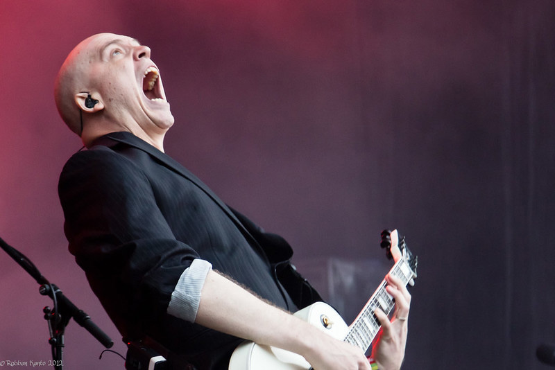 Devin Townsend Playing Guitar