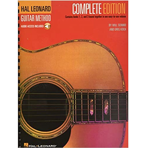 Hal Leonard Guitar Method 1, 2, and 3 - Most Popular Guitar Book Among Guitar Instructors
