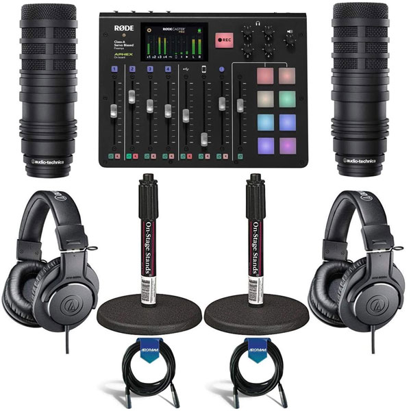 Rode RODECaster Pro Podcasting Bundle