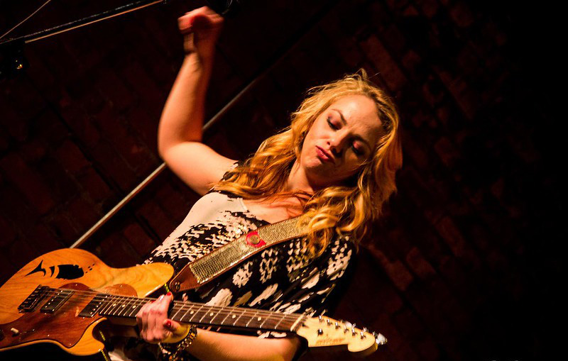 Samantha Fish Playing Guitar