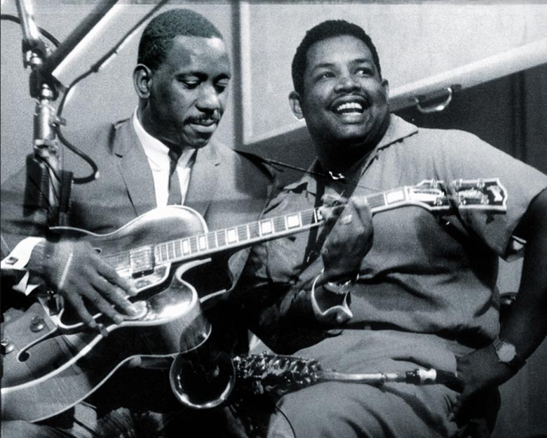 Wes Montgomery Playing Guitar