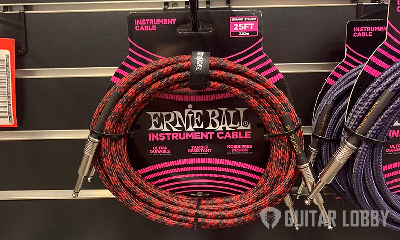 Ernie Ball Instrument Cables 25ft